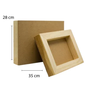 Bastidor Estándar Natural 28x35 cm para Fotografía