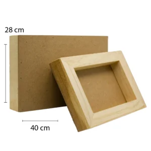 Bastidor Estándar Natural 28x40 cm para Fotografía