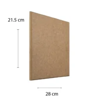 Bastidor Inglés Natural 21.5x28 cm para Fotografía